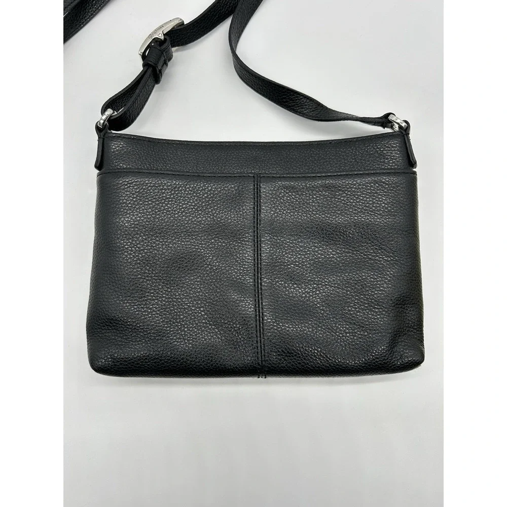 Brighton Fashionista Muse City Organizer Crossbody Bag Tom Clancy Leather RARE